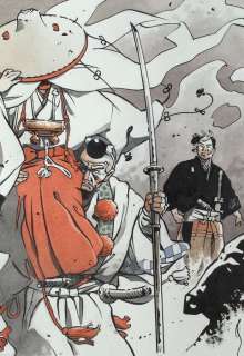 Michetz, Marc  - Dessin original en couleur - Projet pour une sérigraphie - Kogaratsu (2019) | Catawiki