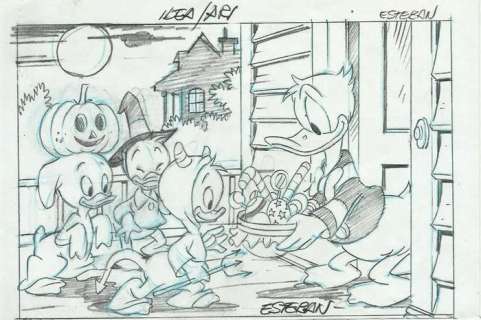 Disney - Original  - Donald Duck - Esteban - EO | Catawiki