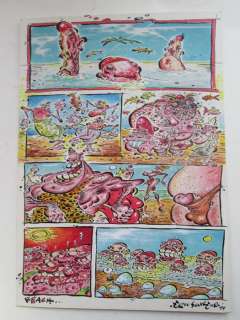 Schreurs, Eric - Originele pagina in kleur - Beach (1999) | Catawiki