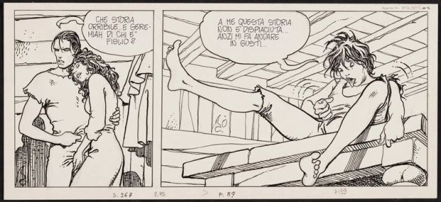Milo Manara | Estate Indiana - Un été indien | 2DGalleries