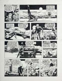 Patrice SERRES (1946) Planche... - Lot 376 - Patrice SERRES (1946) Planche originale de KIM WOLF Encre...
