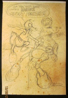 FRANK BRUNNER:ARTIST (HOWARD THE DUCK) RARE UNPUBLISH ARTWORK) | eBay US (Buy It Now)