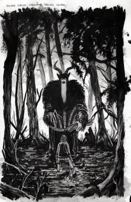 Vicious Circus Cover Art- Bryce Yzaguirre | Comix Art Studio