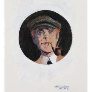 Rene FOLLET (1931-2020) Harry Dickson Gouache et acrylique… | Tajan