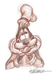 Lovely Goofy - Original Drawing - Joan Vizcarra - Art original | Catawiki