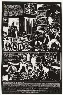 CHARLTON HORROR COMICS LOT OF FILM NEGATIVES AND BW COMPLETE 7 PAGE STORY COPY. | Hake’s