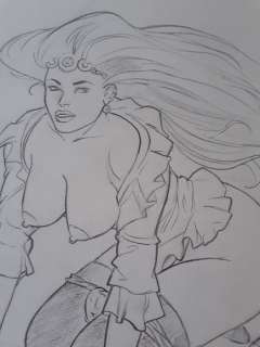 Dessin original crayonné - Format: 39,5 x 55,5 cm.  - Page volante | Catawiki