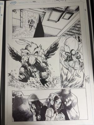 Strange Academy Original Comic Book Art by Humberto Ramos | eBay US (Buy It Now)