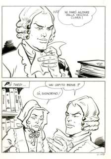 Una / Avventuriera dell’amore #2 - 24x original pages "Segretario particolare" - Page volante - (1975) | Catawiki