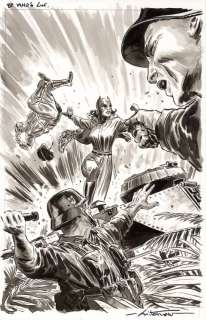 Mitchell Breitweiser - black panther cover issue 6 page cover