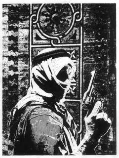 Tim Bradstreet | El Borak O’Donnell 2Nd Unpublished Illo | Splash Page