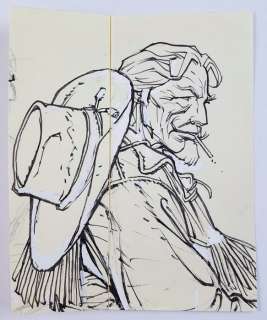 Tex - Babini - Illustr. Orig. "Carson" - Page volante | Catawiki