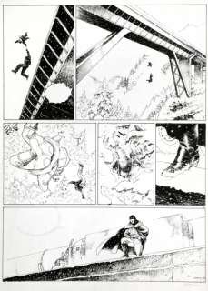 Marini | Gipsy, planche n°22 Ã  l’encre de Chine de l’épi… | Banque Dessinée