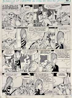 Hislaire Bidouille... | HISLAIRE Bidouille et Violette Planche 30 de l’album... | Vermot et Associés