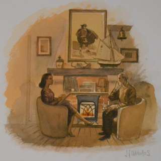 War and Dreams  - Aquarelle - â€œ Chez Archieâ€ | Catawiki