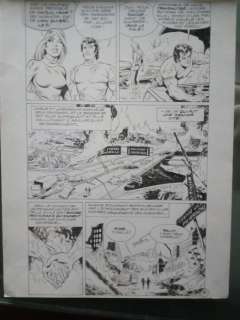 Mitton, Jean-Yves - Original page + Colour layer - Mikros - (1981) | Catawiki