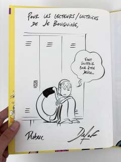 Delaf Les Nombrils Jolie... | DELAF Les Nombrils Jolie dédicace dans l’album Les... | Vermot et Associés