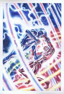 Steve Rude - Captain Atom Cover #5 Original Painting