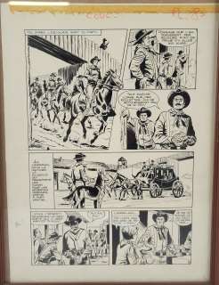 Raffaele Carlo Marcello (1929-2007), Rintintin Et Rusty, Planche Originale N°8 Supposé Issue Du Tome 131 de La 2Ème Série "On Recherche Rip Masters" Encre de Chine Sur Papier, Circa 1980, Dim. 38 X 28,5 Cm. |  | misc / divers