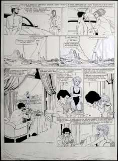 Renaud - Planche originale (p.12) - Jessica Blandy T.5 - Peau d’Enfer | Catawiki