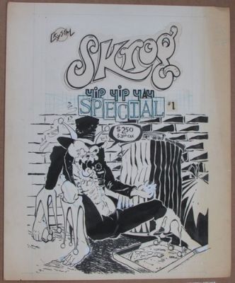 SKROG YIP YIP YAY #1 ORIGINAL COVER ART Crystal Publications 1987 | eBay US (Buy It Now)