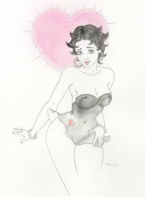 Luis Royo | BETTY BOOP - MODEL 1A | Laberinto Gris