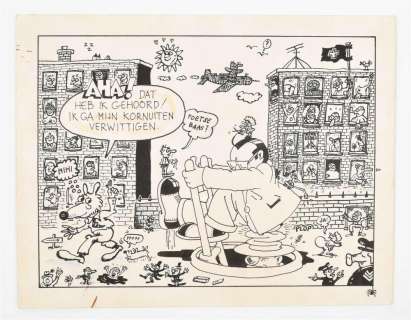 SWARTE, JOOST (B. 1947). POETSE BAAS? | Zwiggelaar Auctions