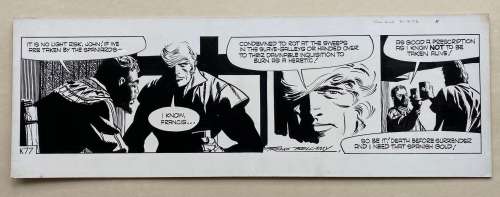 GARTH (1976) - ORIGINAL SIGNED FRANK BELLAMY ARTWORK from Daily Mirror - FRANK BELLAMY (Artist) - | Excalibur Auctions