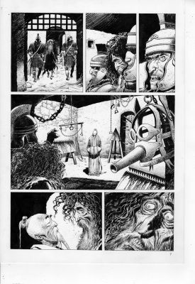 Breccia , Enrique - planche originale (7) - Golgotha T.2 | Galerie des bulles