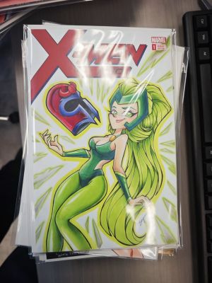 Bill Cao | Scarlet Witch Sketch Cover by Soy | Raremarq (Buy It Now)