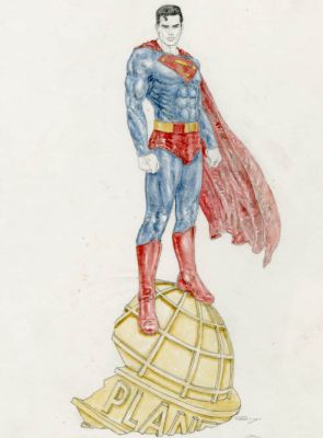 Luis Royo | SUPERMAN | Laberinto Gris