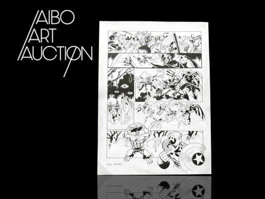 Paul Marshall &... - Lot 56 - Paul Marshall & David Roach Rampage - Avengers #3 Hulk,...