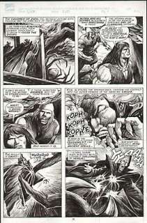 SAVAGE SWORD OF CONAN Issue #210 Interior Page | ComicConnect