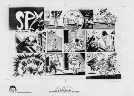 Peter Kuper | Spy vs Spy Final: "Arrow Bomb" | Peter Kuper