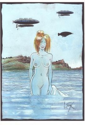 Lot 196 - Gioux. Dessin original non nominatif Hauteville | BDEnchères
