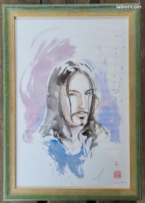TRENT REZNOR nine inch nails original art DAVID MACK Kabuki daredevil echo | eBay Europe (Buy It Now)