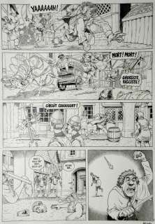 Relom - Traquemage – Tome 3 – Planche originale n° 30