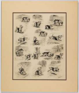 Edwina Dumm - Life Magazine Cap Stubbs and Tippie Illustration Original Art (c. 1930-40s).