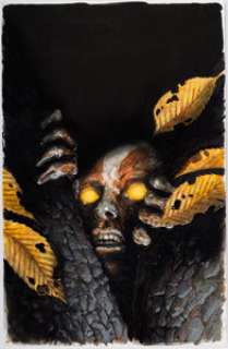 Tyler Cook - Harrow County #3 TPB Cover Original Art (Dark Horse, 2016).