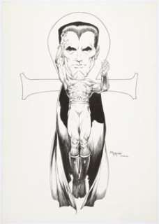 Michael Kaluta And Charles Vess | Outposts #1 Cover Original Art (Blackthorne, 1987).... | Heritage