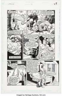 Duncan Eagleson And Vincent Locke | Sandman #38 Story Page 8 Original Art (DC/Vertigo, 1992).... | Heritage