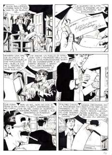 Dylan Dog n. 211 - Tavola Originale "La casa dei fantasmi" - Page volante - (2004) | Catawiki