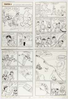 Bob White | Life with Archie #7 Story Page Original Art Group of 11 (Archie, 1961).... (Total: 11 Original Art) | Heritage