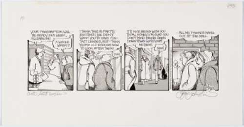Johnston, Lynn - Lynn Johnston For Better or Worse Daily Comic Strip Original Art dated 1-14-1997 (Universal Press Syndicate, 1997)...