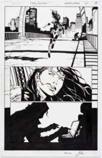 Finch, David - David Finch and Jonathan Glapion Wonder Woman #41 Story Page 13 Original Art (DC, 2015)....