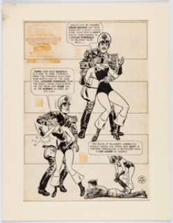 Elias, Lee | Lee Elias Black Cat #17 "Black Cat’s Judo Tricks" Illustration Original Art (Harvey, 1949).... | Heritage