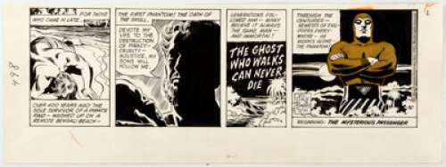 Barry, Sy | Sy Barry The Phantom Daily Comic Strip Original Art dated 5-10-71 (King Features Syndicate, 1971).... | Heritage