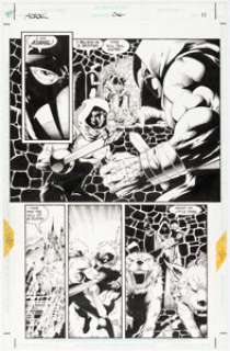 Kitson, Barry | Barry Kitson and James Pascoe Azrael #1 Story Page 11 Original Art (DC, 1996). ... | Heritage