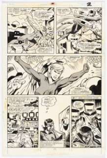 Milgrom, Al | Al Milgrom and Jose Marzan Solo Avengers #14 Story Page 2 Original Art (Marvel, 1989).... | Heritage