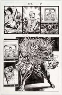 Deodato Jr., Mike | Mike Deodato Jr. and Al Milgrom The Spectacular Spider-Man #252 Story Page 7 Original Art (Marvel, 1997).... | Heritage